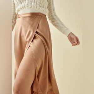 Reformation Jones Skirt, Size 2, new with tags, 100% silk